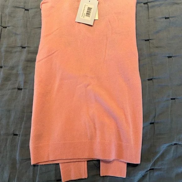 NWT Hill House Audrey Cardigan, Pink Floral Embroidered Sweater - Picture 5 of 6